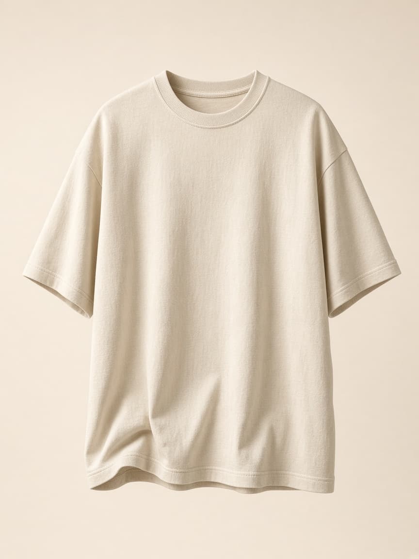 T-shirt Écru